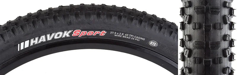Havok Sport DTC 27.5x2.8 Standard Tire - Bicycle Warehouse