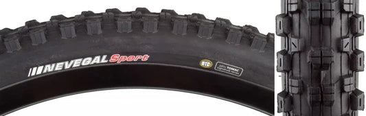 Nevegal Sport Tire - 26 x 2.1 Clincher Wire Black - Bicycle Warehouse