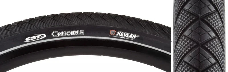 Cst premium Crucible 700x42 Standard Tire - Bicycle Warehouse