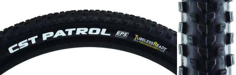 Cst premium Patrol 29x2.25 Tubeless Tire - Bicycle Warehouse