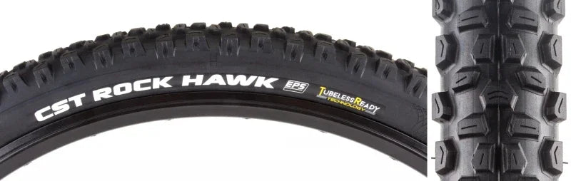 Cst premium Rock Hawk 29x2.25 Tubeless Tire - Bicycle Warehouse