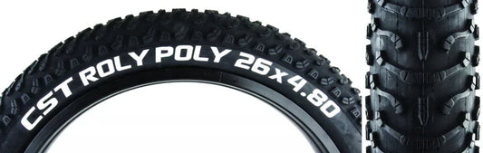 Cst premium Roly Poly 26x4.8 Standard Tire - Bicycle Warehouse
