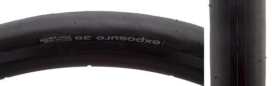 Exposure Tire - 700 x 36 TCS Tubeless Folding Black - Bicycle Warehouse