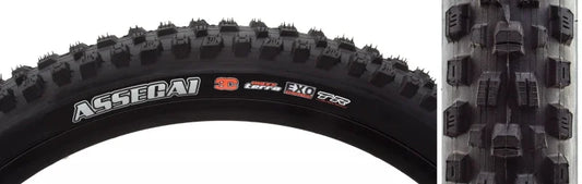Assegai Tire - 29 x 2.6 Tubeless Folding Black 3C MaxxTerra EXO - Bicycle Warehouse