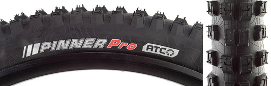 Pinner Pro Tire - 29 x 2.4 Tubeless Folding Black ATC - Bicycle Warehouse
