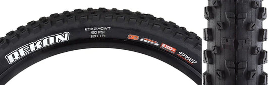 Rekon Tire - 29 x 2.4 Tubeless Folding BLK 3C Maxx Terra EXO+ Wide Trail - Bicycle Warehouse