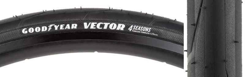 Vector Four Seasons 700x28 Tubeless Tire - Bicycle Warehouse
