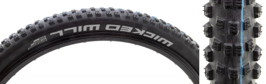 Wicked Will Mountain Tire 29"2.25 Wire Tubeless Ready Addix Speedgrip Super Ground TL Easy Black - Bicycle Warehouse