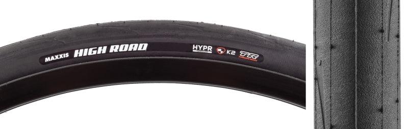 High Road Tire - 700 x 32 Tubeless Folding Black HYPR K2 - Bicycle Warehouse