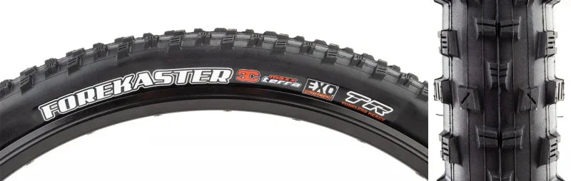 Forekaster Tire - 29 x 2.4 Tubeless Folding Black 3CT EXO - Bicycle Warehouse