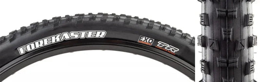 Forekaster Tire - 29 x 2.4 Tubeless Folding Black Dual EXO - Bicycle Warehouse