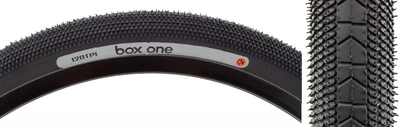 Box One 120 TPI Folding 20x1.9" Tire - Black - Bicycle Warehouse