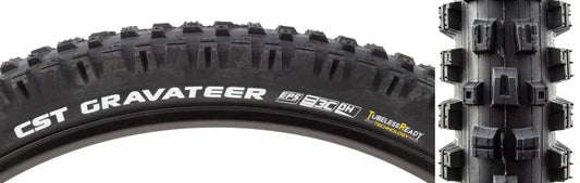 Cst premium Gravateer 27.5x2.5 Tubeless Tire - Bicycle Warehouse