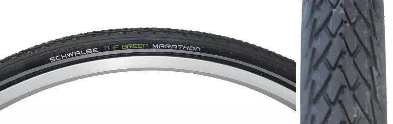 Green Marathon Tire, GreenGuard TwinSkin Addix - 700 x 32c - Bicycle Warehouse