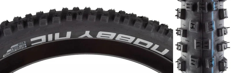 Nobby Nic Super Trail E50 Tire 27.5x2.4" A-Spgrip - Bicycle Warehouse