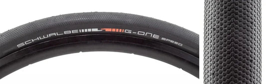 G-One Speed Tire - 700 x 40 / 28 x 1.50 Tubeless Folding BLK Evolution Line Addix SpeedGrip Super Ground E-25 - Bicycle Warehouse
