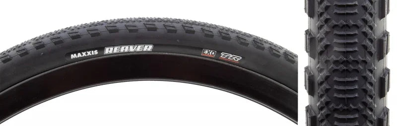 Reaver Tire - 700 x 40 Tubeless Folding Black Dual EXO - Bicycle Warehouse