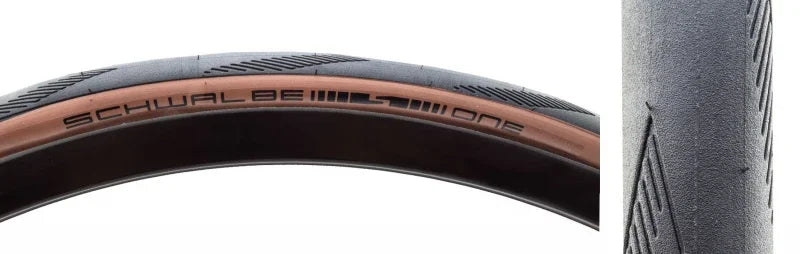 One Tire - 700 x 28 Tubeless Folding Bronze Performance Line RaceGuard Addix E-25 - Bicycle Warehouse