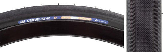 GravelKing Slick Plus Tire - 700 x 30 Tubeless Folding Black - Bicycle Warehouse