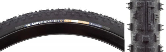 GravelKing EXT Plus Tire - 700 x 45 Tubeless Folding Black - Bicycle Warehouse