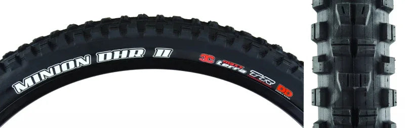 Minion DHR II Tire - 29 x 2.6 Tubeless Folding Black 3C MaxxTerra DD - Bicycle Warehouse