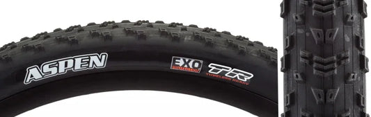 Aspen Tire - 29 x 2.25 Tubeless Folding Black MaxxSpeed EXO 170tpi - Bicycle Warehouse