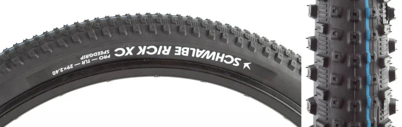 Rick XC Pro Tire - 29 x 2.40 Tubeless Folding BLK Evolution Line Pro Addix SpeedGrip - Bicycle Warehouse