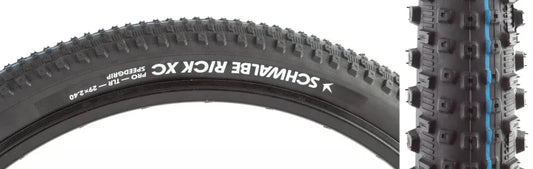 Rick XC Pro Tire - 29 x 2.40 Tubeless Folding BLK Evolution Line Pro Addix SpeedGrip - Bicycle Warehouse