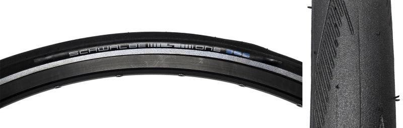 One 365 Tire - 700 x 28 Clincher Wire BLK/Reflective Performance Line GreenGuard Addix 4Season E-25 - Bicycle Warehouse