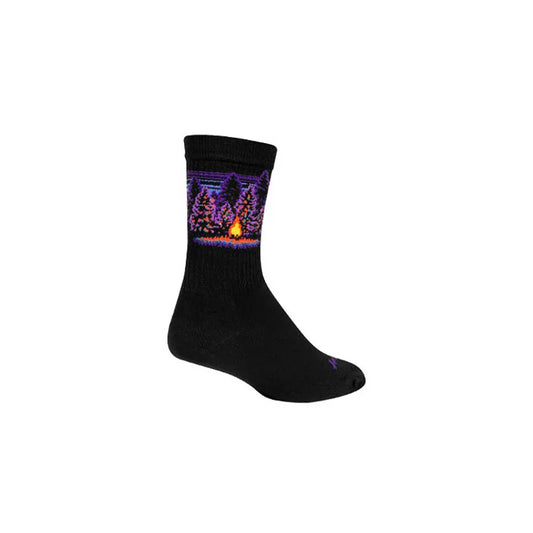 Wool Solitude Socks - 6" Small/Medium - Bicycle Warehouse