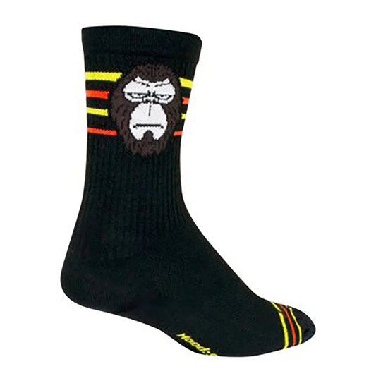 Sockguy Big Mood Socks 9-13 Black - Bicycle Warehouse