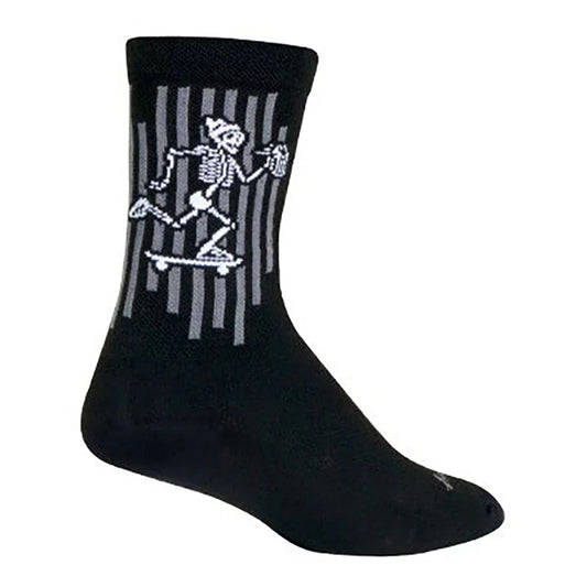 Sockguy Hip Bones Socks 9-13 Black - Bicycle Warehouse