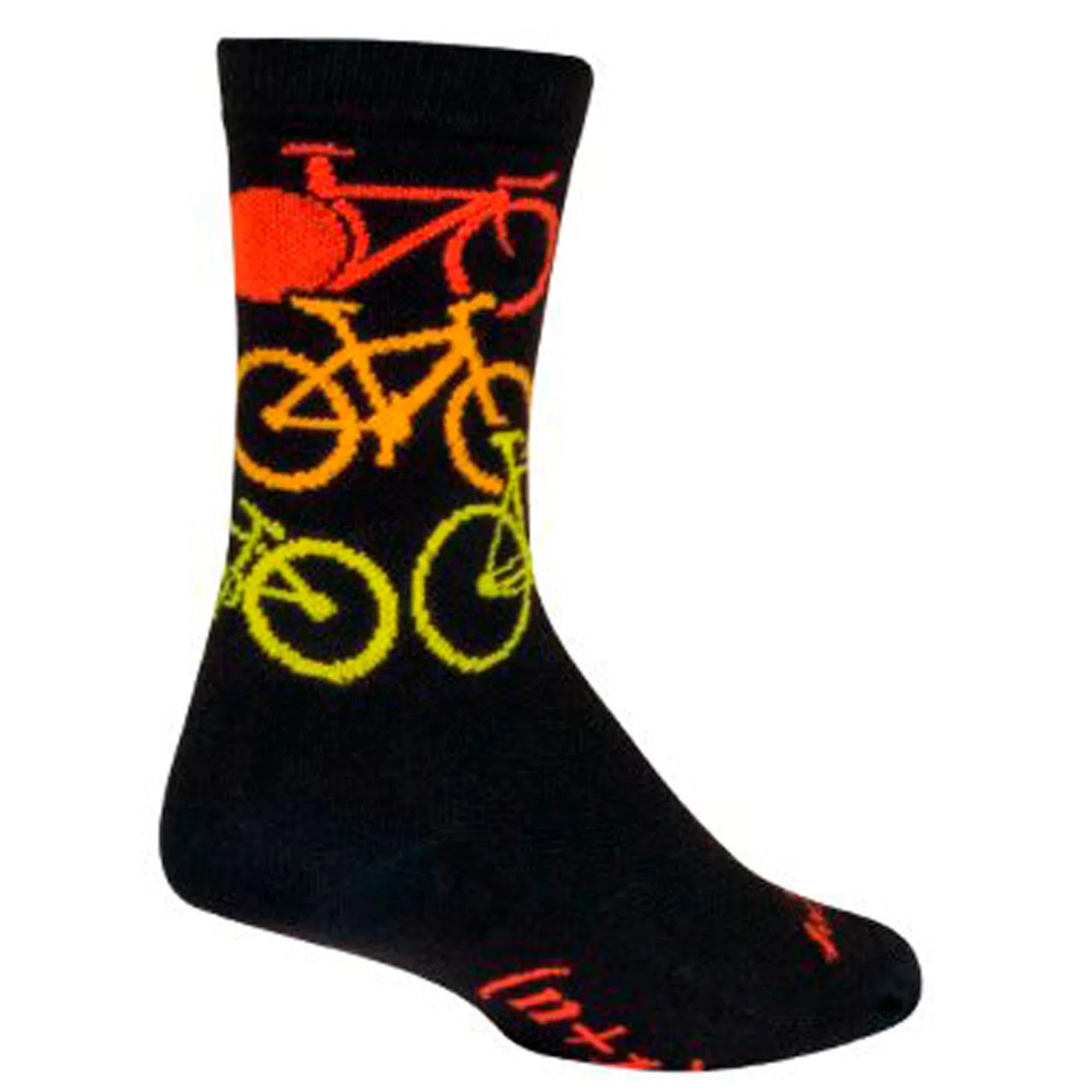 Sockguy Nvr Enuf Crew Socks 9-13 - Bicycle Warehouse
