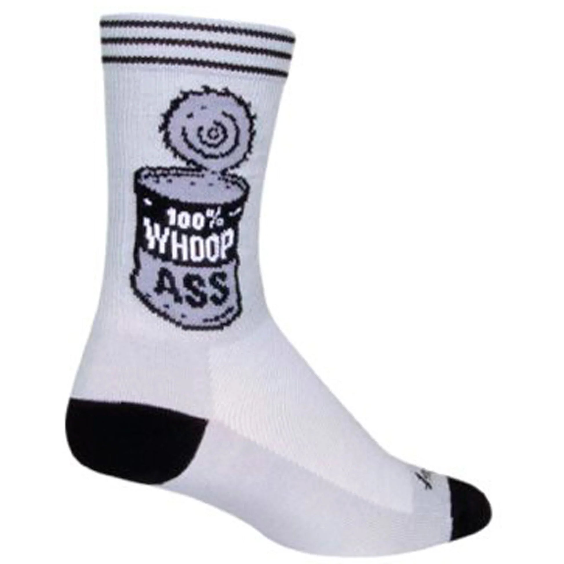 Sockguy Whoop Ass Crew Socks 9-13 - Bicycle Warehouse