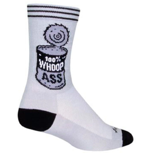 Sockguy Whoop Ass Crew Socks 9-13 - Bicycle Warehouse