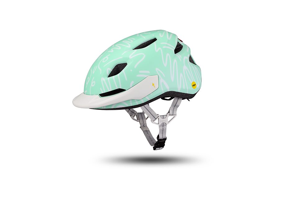 Specialized shuffle 2 helmet dune white graphic chld - Bicycle Warehouse