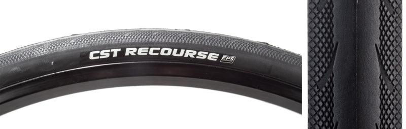 Cst premium Recourse 700x25 Standard Tire - Bicycle Warehouse