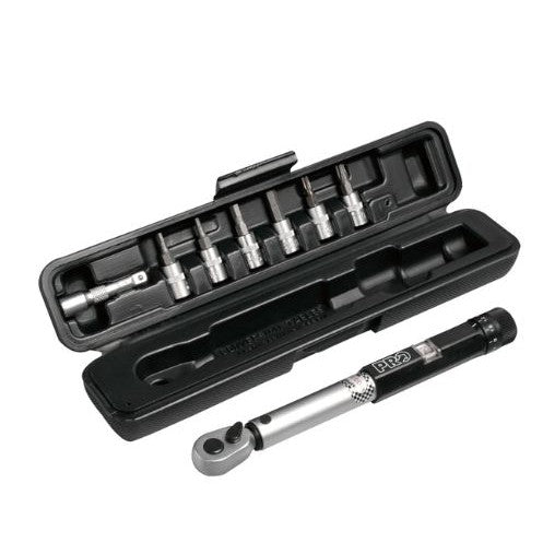 Bicycle Warehouse TOOL SHIM TORQUE WRENCH SET ADJ W SOCKETS AND EXT - Tools - Bicycle Warehouse