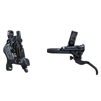 Bicycle Warehouse BRAKE SHIMANO SLX BL-M7100/BRM7120 BRAKE AND LEVER- FRONT HYDRUALIC PM 4 PISTON BK - Brakes - Bicycle Warehouse