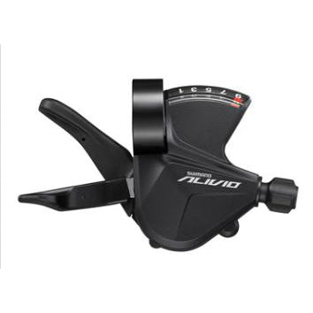 Shimano Alivio SL-M3100-R Shifter - Right, 9-Speed, RapidFire Plus - Shifters - Bicycle Warehouse