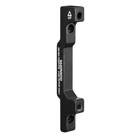 Bicycle Warehouse BRAKE ADAPTER Shimano SM-MA-F220P/PM Disc Brake Adaptor - 180mm Post Mount Fork/Frame to 220mm Disc - - Bicycle Warehouse