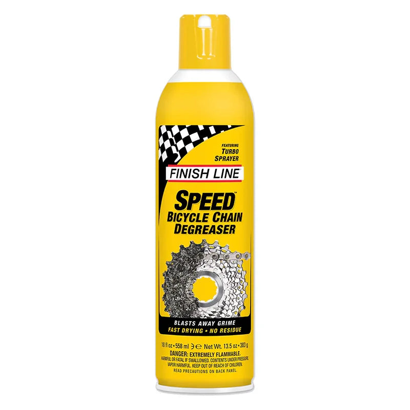 Finish Line Speed Bike Degreaser 18oz Aerosol - Bicycle Warehouse