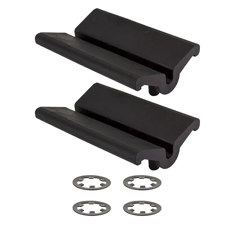 Double Groove Clamp Covers for 100-3X Clamp: Pair - Bicycle Warehouse