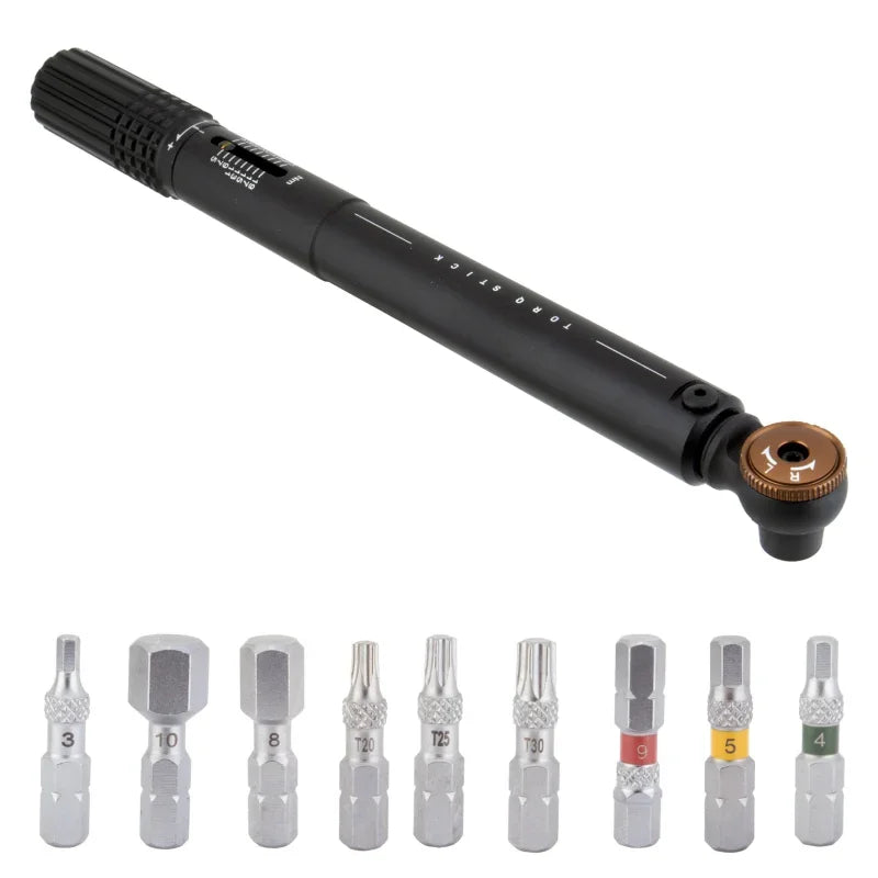 Torq Stick Wrench - 4-20Nm 9p Bit Set - Bicycle Warehouse