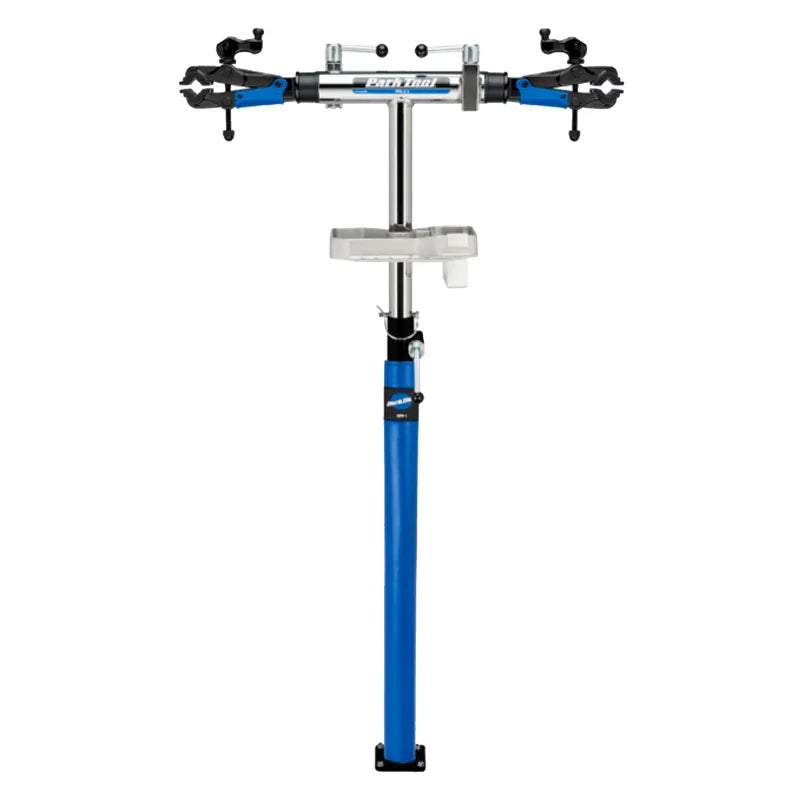 PRS-2.3-2 Deluxe Double Arm Repair Stand 100-3D Micro-Adjust Clamps - Bicycle Warehouse