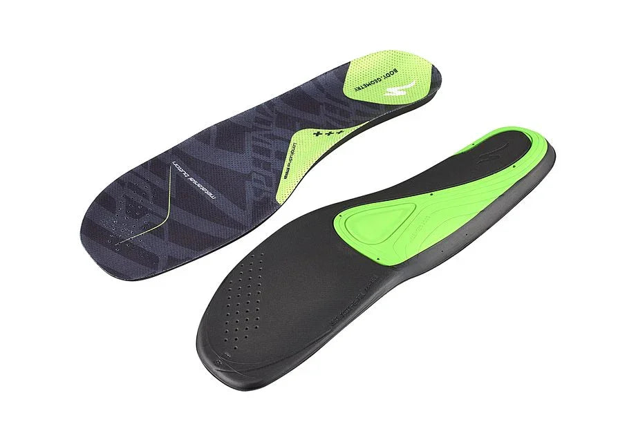 Specialized bg sl footbed gen 2 bg fitting green +++ (high arch support) 48-49 - Bicycle Warehouse