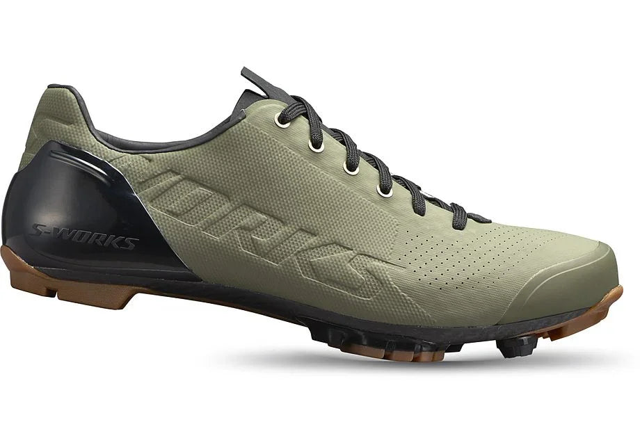 Specialized S-Works recon lace shoe oak green 40 - Bicycle Warehouse