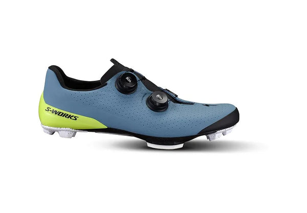 S-Works Recon Shoe - Grey Blue – Bicycle Warehouse