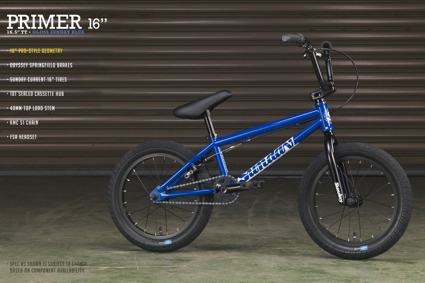 Primer 16" Kids BMX Bike