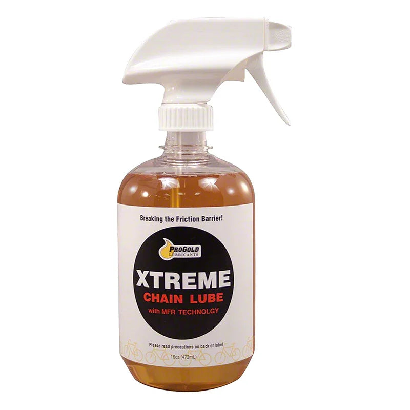Pro Gold Xtreme Chain Lube 16 oz Spray Bottle - Bicycle Warehouse